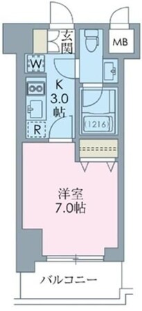 HF八王子レジデンスの物件間取画像